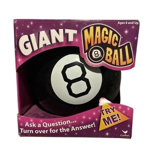 Giant Magic 8 Ball NWT